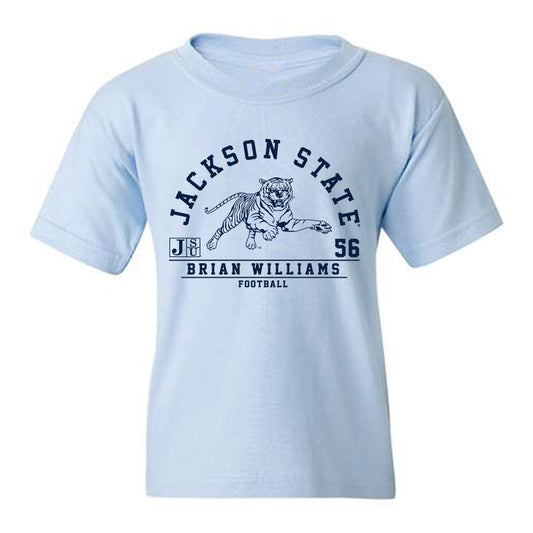 Jackson State - NCAA Football : Brian Williams - Classic Fashion Shersey Youth T-Shirt-0