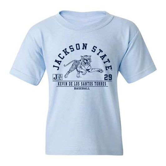 Jackson State - NCAA Baseball : Kevin De Los Santos Torres - Classic Fashion Shersey Youth T-Shirt-0