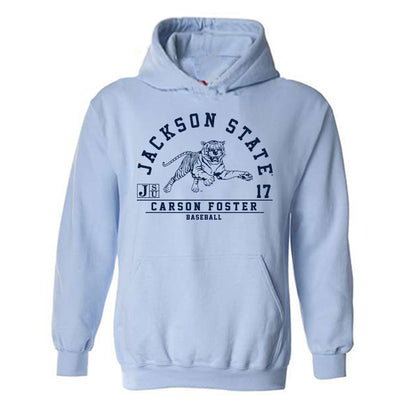 Jackson State - NCAA Baseball : Carson Foster - Classic Fashion Shersey Hooded Sweatshirt