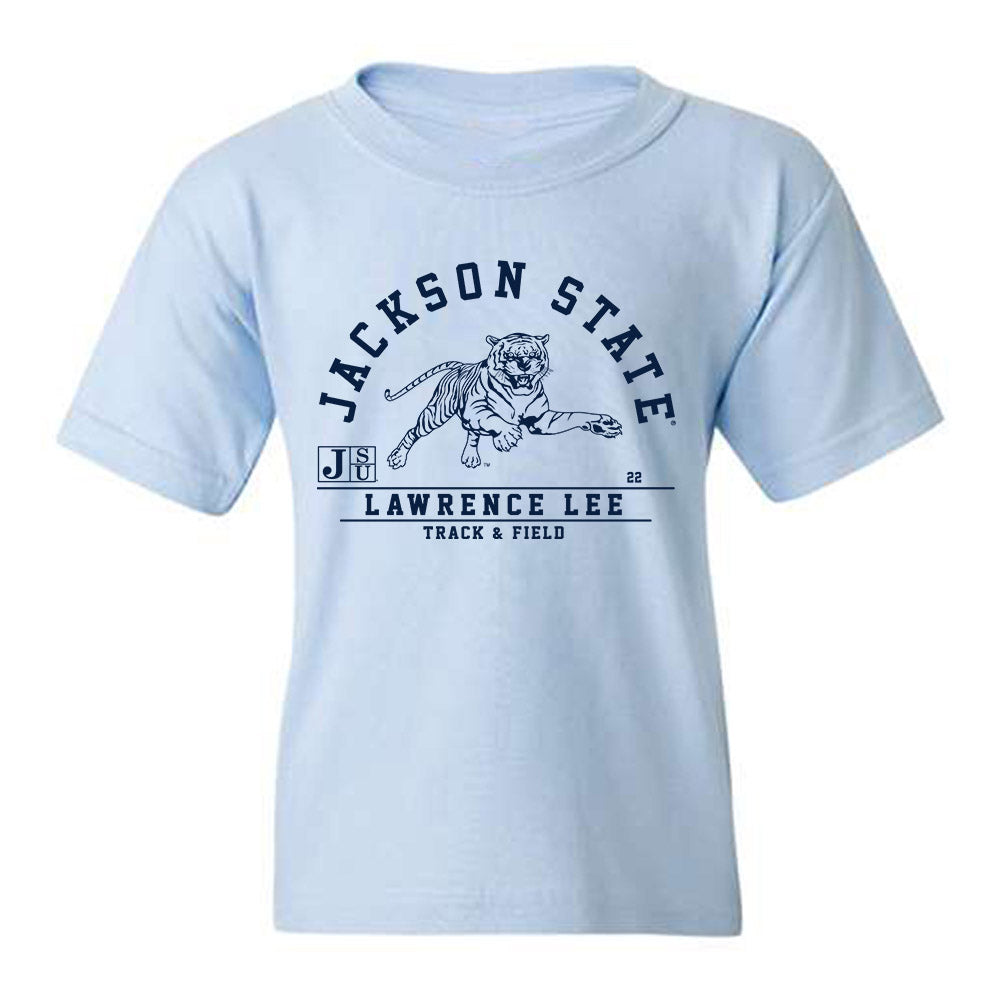 Jackson State - NCAA Men's Track & Field : Lawrence Lee - Classic Fashion Shersey Youth T-Shirt-0