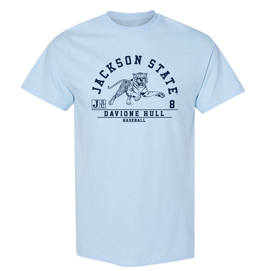 Jackson State - NCAA Baseball : Davione Hull - Classic Fashion Shersey T-Shirt-0