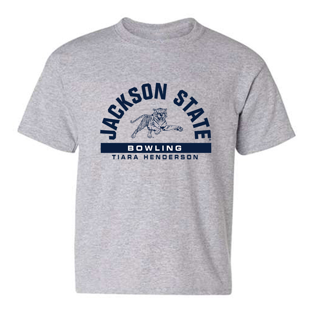 Jackson State - NCAA Women's Bowling : Tiara Henderson - Classic Fashion Shersey Youth T-Shirt-0