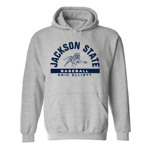 Jackson State - NCAA Baseball : Eric Elliott - Classic Fashion Shersey Hooded Sweatshirt-0