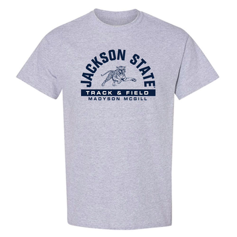 Jackson State - NCAA Women's Track & Field : Madyson McGill - Classic Fashion Shersey T-Shirt-0