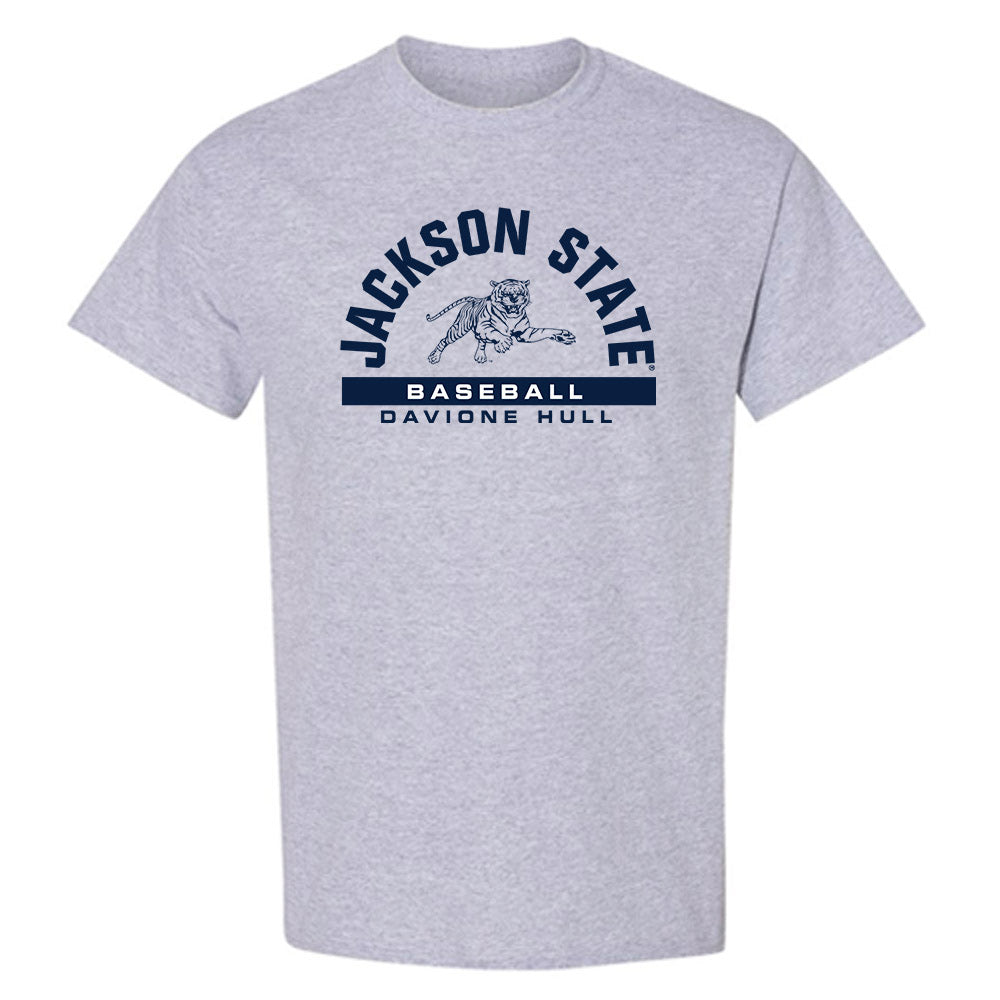 Jackson State - NCAA Baseball : Davione Hull - Classic Fashion Shersey T-Shirt-0