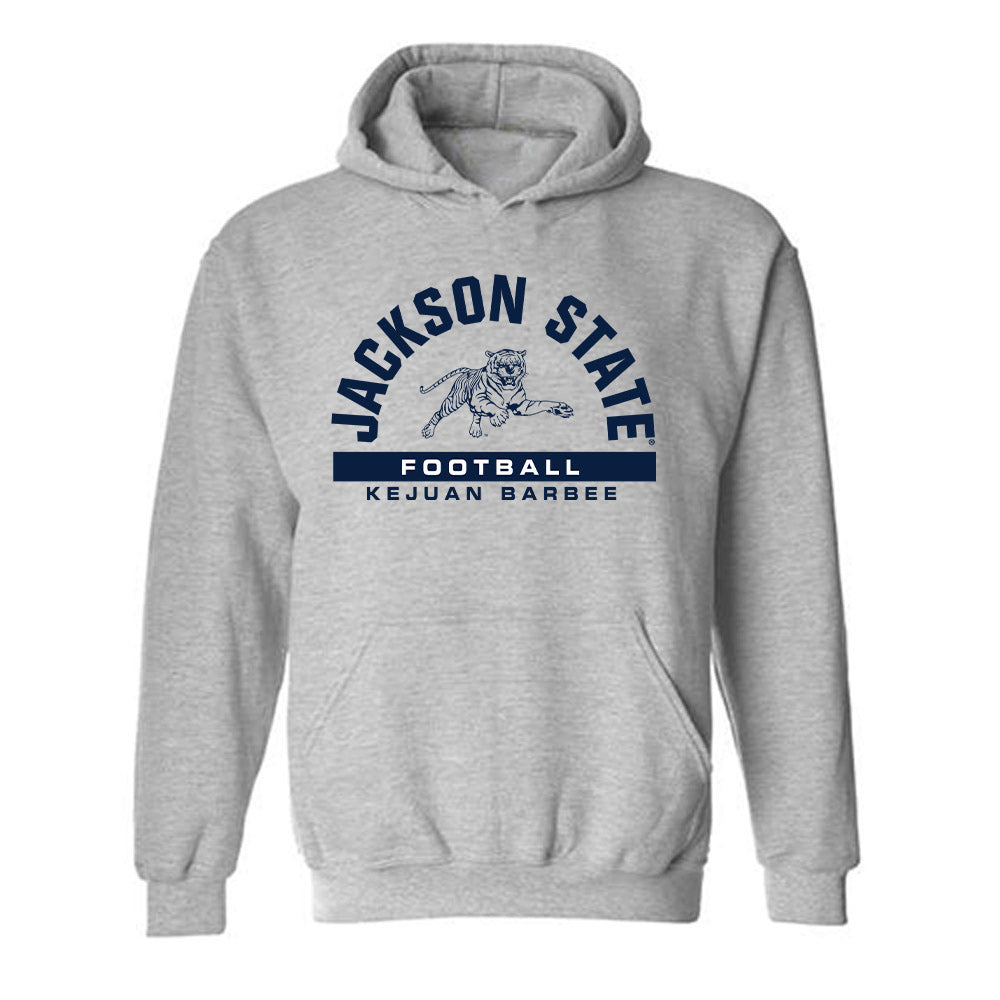 Jackson State - NCAA Football : Kejuan Barbee - Classic Fashion Shersey Hooded Sweatshirt-0