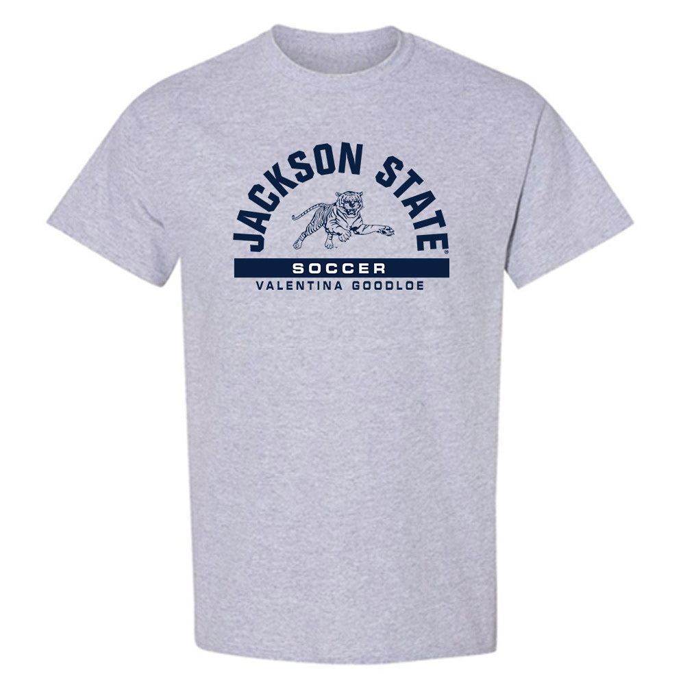 Jackson State - NCAA Women's Soccer : valentina goodloe - Classic Fashion Shersey T-Shirt-0
