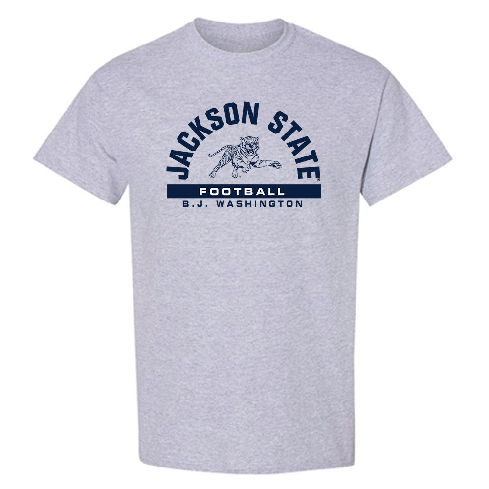 Jackson State - NCAA Football : B.J. Washington - Classic Fashion Shersey T-Shirt-0