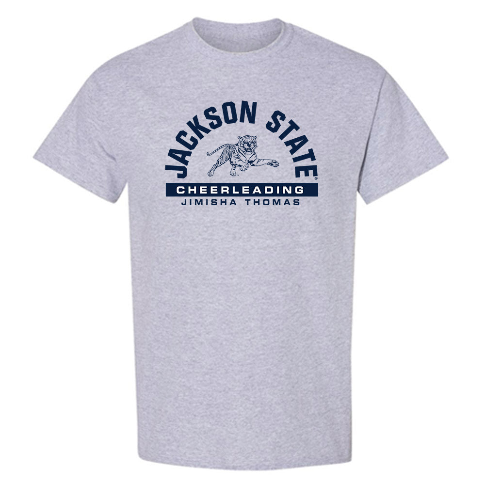 Jackson State - NCAA Cheerleading : Jimisha Thomas - Classic Fashion Shersey T-Shirt-0
