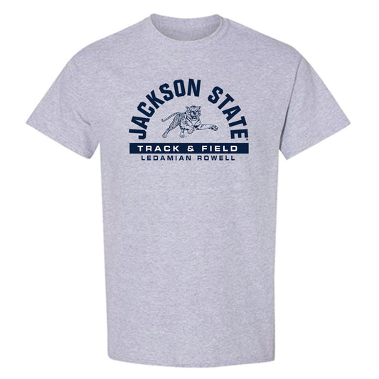Jackson State - NCAA Men's Track & Field : Ledamian Rowell - Classic Fashion Shersey T-Shirt-0