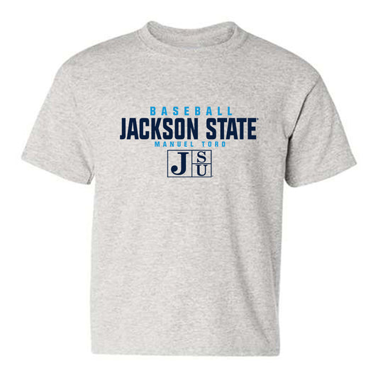 Jackson State - NCAA Baseball : Manuel Toro - Classic Fashion Shersey Youth T-Shirt-0