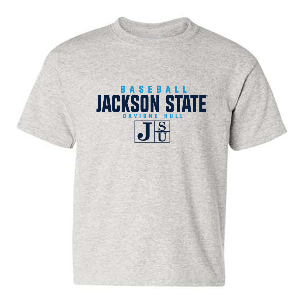 Jackson State - NCAA Baseball : Davione Hull - Classic Fashion Shersey Youth T-Shirt-0