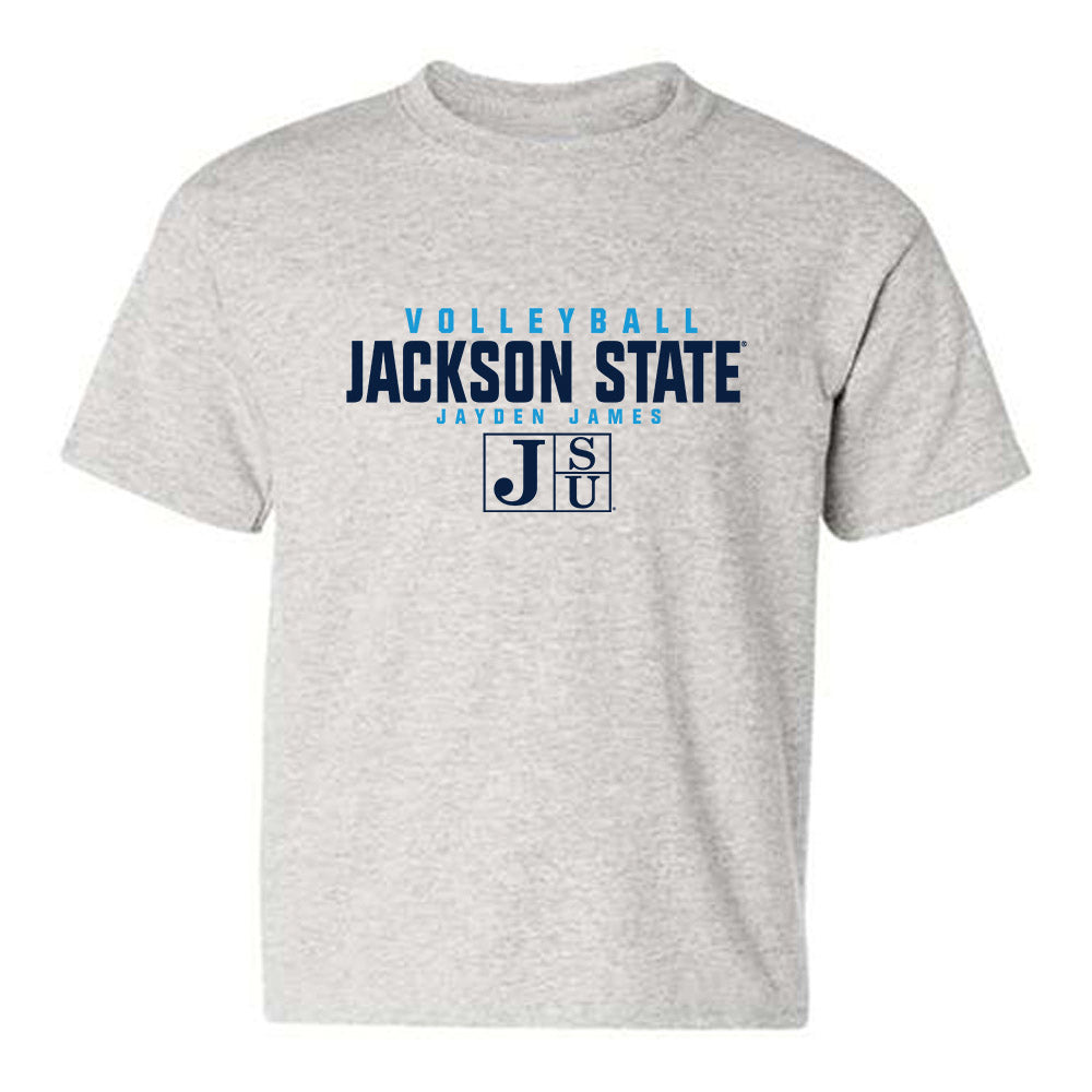 Jackson State - NCAA Women's Volleyball : Jayden James - Classic Fashion Shersey Youth T-Shirt-0
