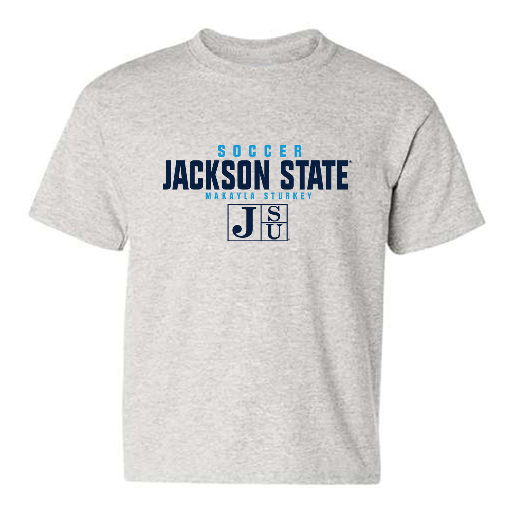 Jackson State - NCAA Women's Soccer : Makayla Sturkey - Classic Fashion Shersey Youth T-Shirt-0