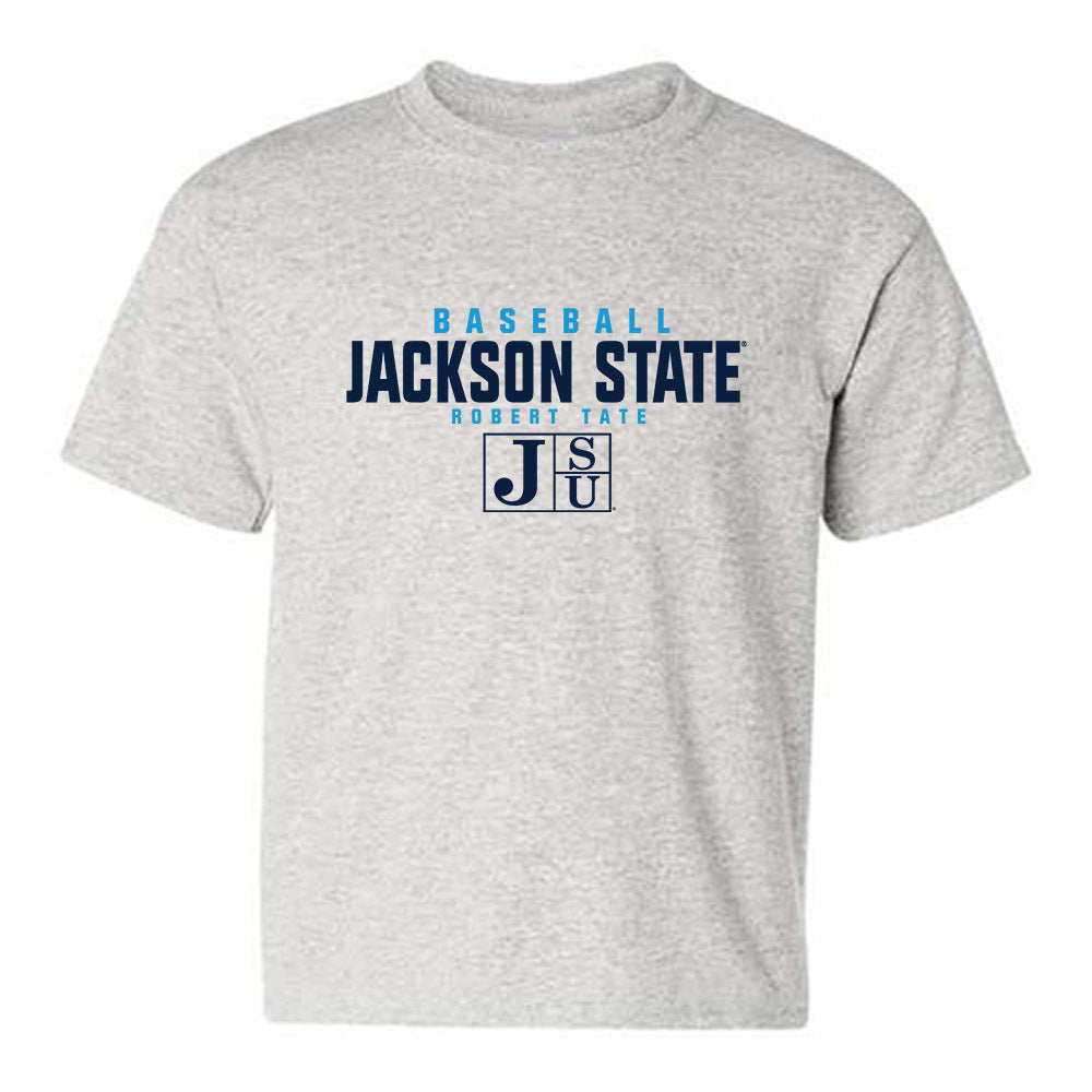 Jackson State - NCAA Baseball : Robert Tate - Classic Fashion Shersey Youth T-Shirt-0