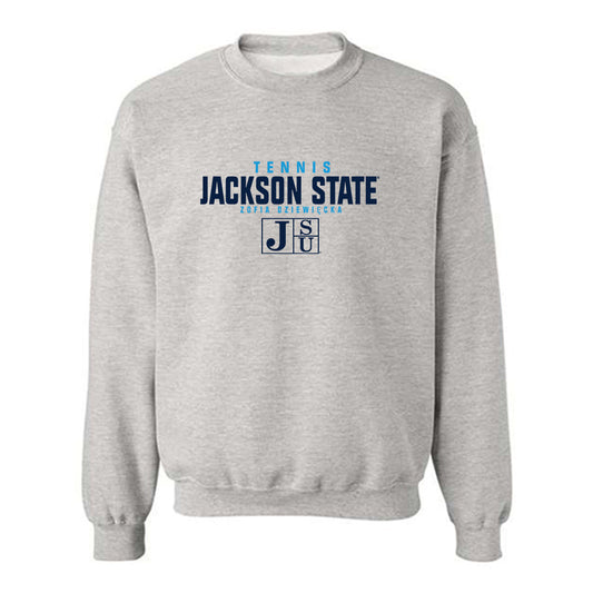 Jackson State - NCAA Women's Tennis : Zofia Dziewięcka - Classic Fashion Shersey Crewneck Sweatshirt-0