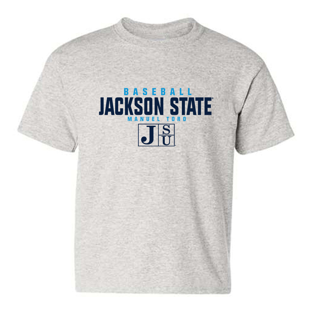 Jackson State - NCAA Baseball : Manuel Toro - Classic Fashion Shersey Youth T-Shirt-0
