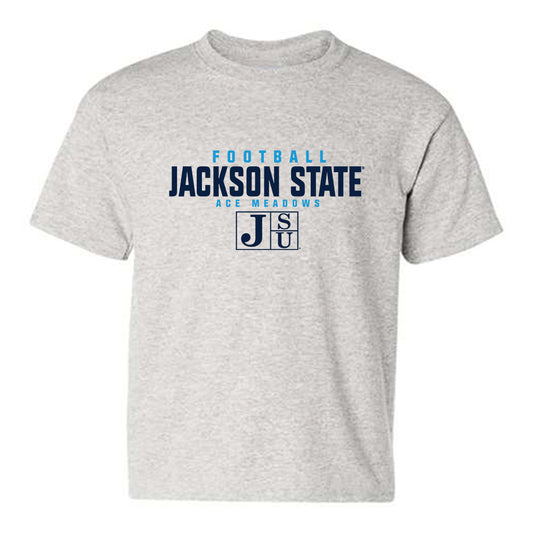 Jackson State - NCAA Football : Ace Meadows - Classic Fashion Shersey Youth T-Shirt-0