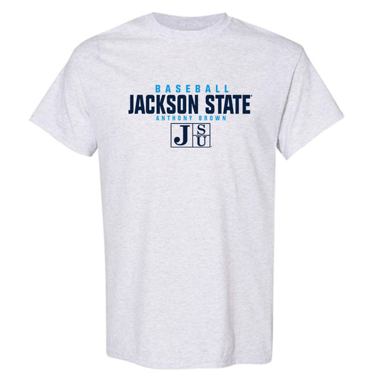 Jackson State - NCAA Baseball : Anthony Brown - Classic Fashion Shersey T-Shirt-0