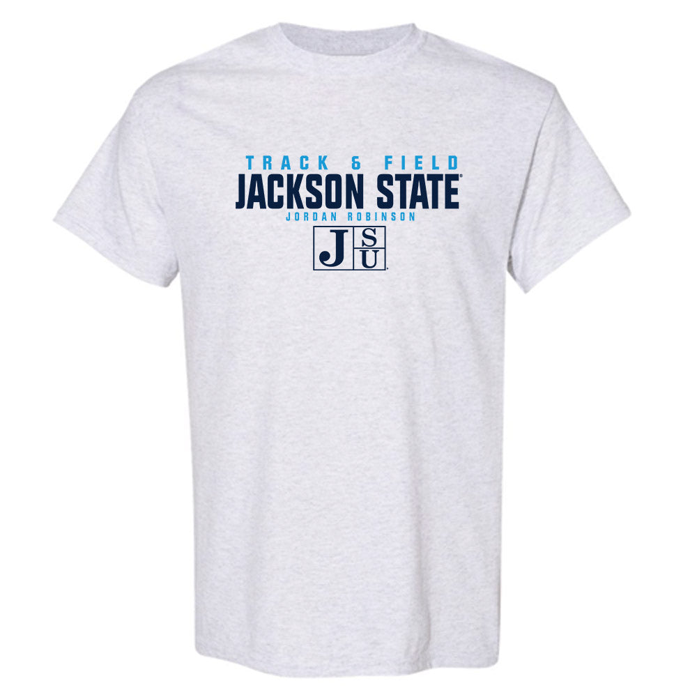 Jackson State - NCAA Men's Track & Field : Jordan Robinson - Classic Fashion Shersey T-Shirt-0