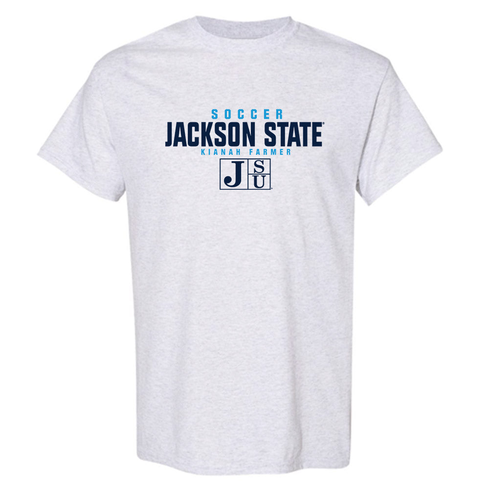 Jackson State - NCAA Women's Soccer : Kianah Farmer - Classic Fashion Shersey T-Shirt-0