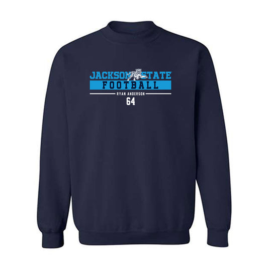 Jackson State - NCAA Football : Ryan Anderson - Classic Fashion Shersey Crewneck Sweatshirt-0