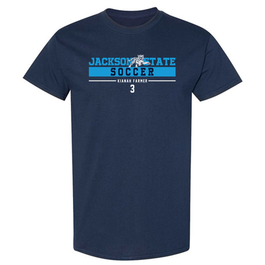 Jackson State - NCAA Women's Soccer : Kianah Farmer - Classic Fashion Shersey T-Shirt-0
