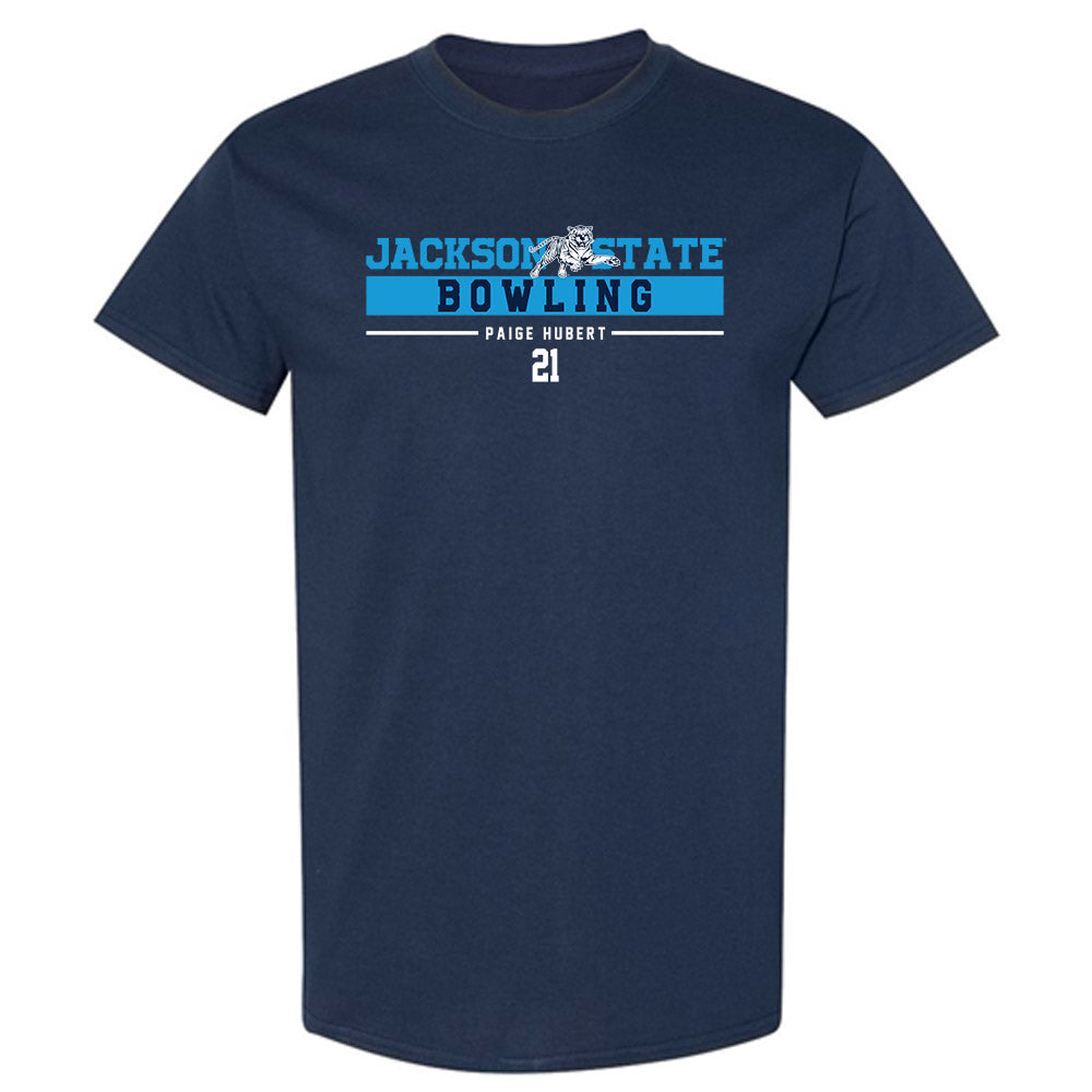 Jackson State - NCAA Women's Bowling : Paige Hubert - Classic Fashion Shersey T-Shirt-0