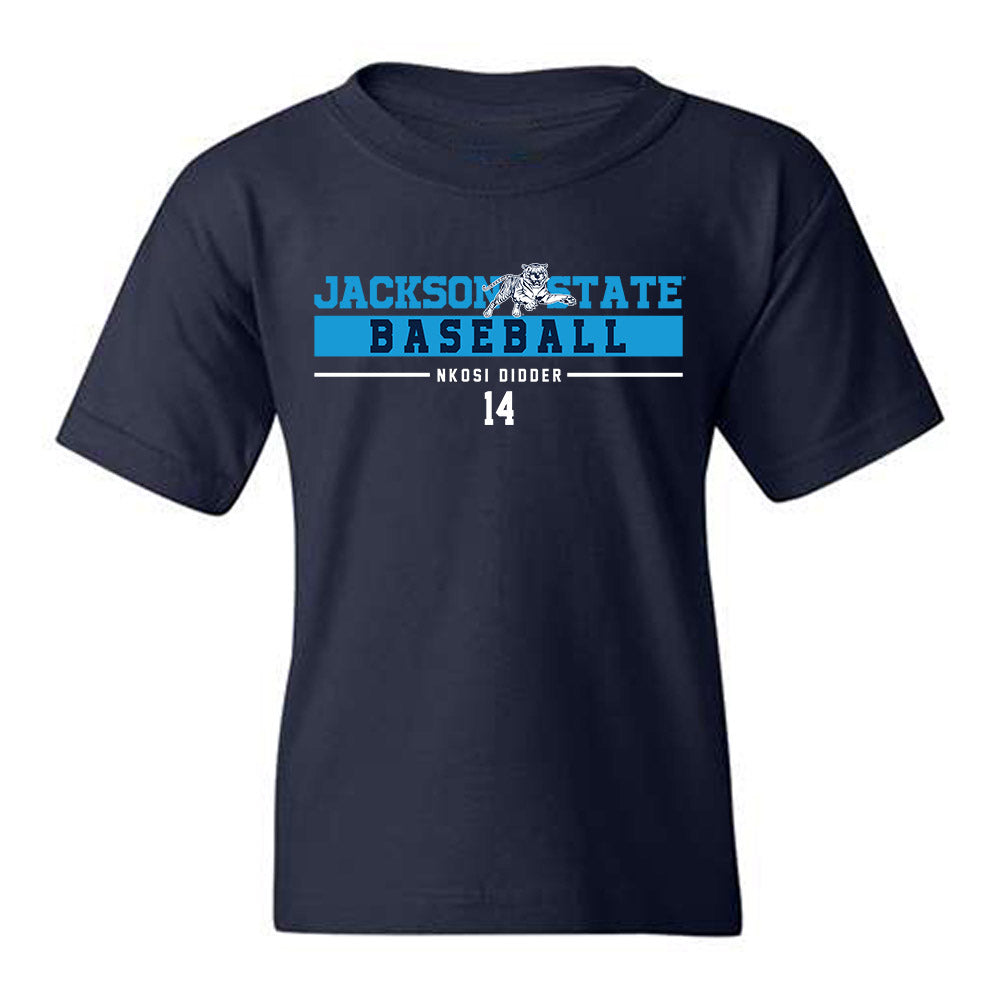 Jackson State - NCAA Baseball : Nkosi Didder - Classic Fashion Shersey Youth T-Shirt-0