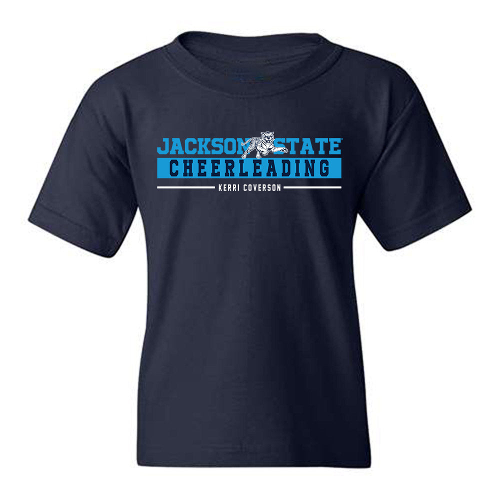 Jackson State - NCAA Cheerleading : Kerri Coverson - Classic Fashion Shersey Youth T-Shirt-0