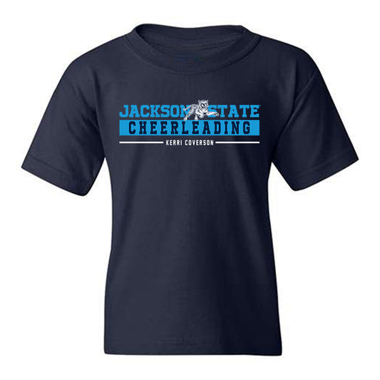 Jackson State - NCAA Cheerleading : Kerri Coverson - Classic Fashion Shersey Youth T-Shirt-0