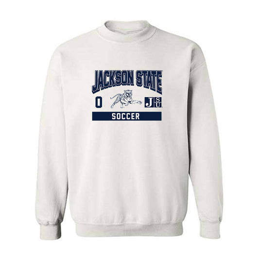 Jackson State - NCAA Women's Soccer : valentina goodloe - Classic Fashion Shersey Crewneck Sweatshirt-0