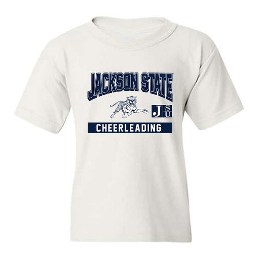 Jackson State - NCAA Cheerleading : Kerri Coverson - Classic Fashion Shersey Youth T-Shirt-0