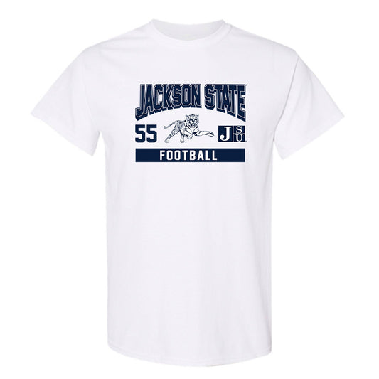 Jackson State - NCAA Football : Ace Meadows - Classic Fashion Shersey T-Shirt-0