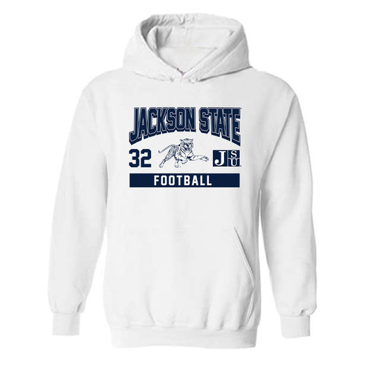 Jackson State - NCAA Football : Jcori Hargon - Classic Fashion Shersey Hooded Sweatshirt-0