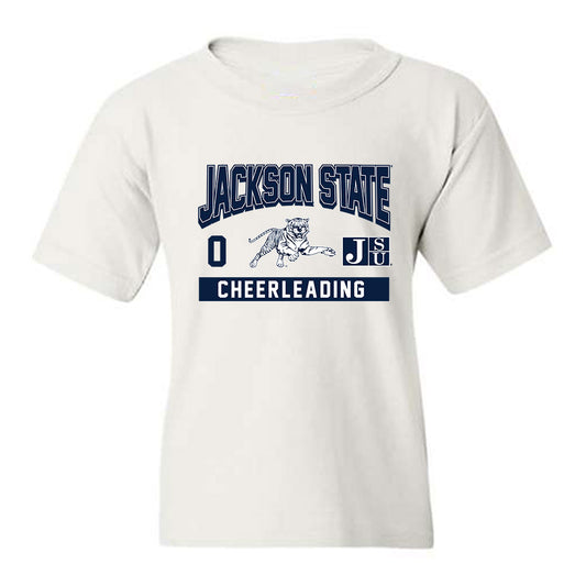 Jackson State - NCAA Cheerleading : Jimisha Thomas - Classic Fashion Shersey Youth T-Shirt-0