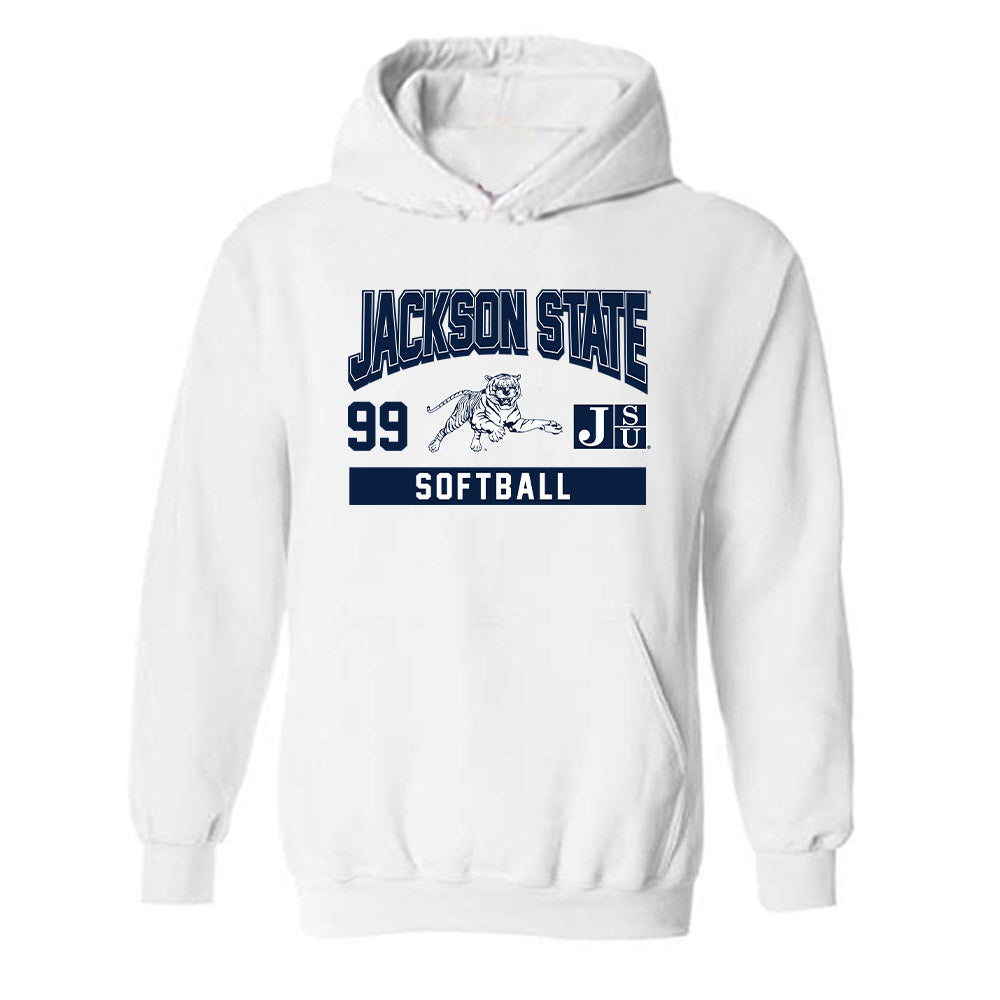 Jackson State - NCAA Softball : Sofia Gonzalez - Classic Fashion Shersey Hooded Sweatshirt-0