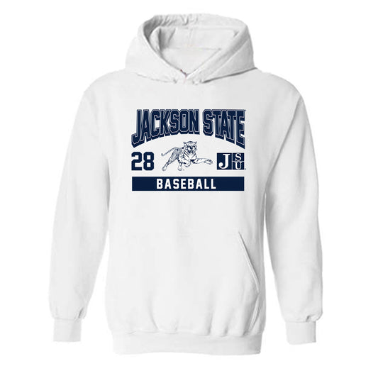 Jackson State - NCAA Baseball : Erick E Gonzalez - Classic Fashion Shersey Hooded Sweatshirt