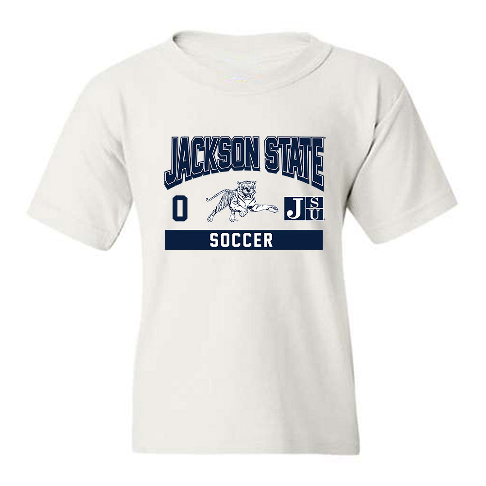Jackson State - NCAA Women's Soccer : valentina goodloe - Classic Fashion Shersey Youth T-Shirt-0