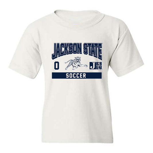 Jackson State - NCAA Women's Soccer : valentina goodloe - Classic Fashion Shersey Youth T-Shirt-0