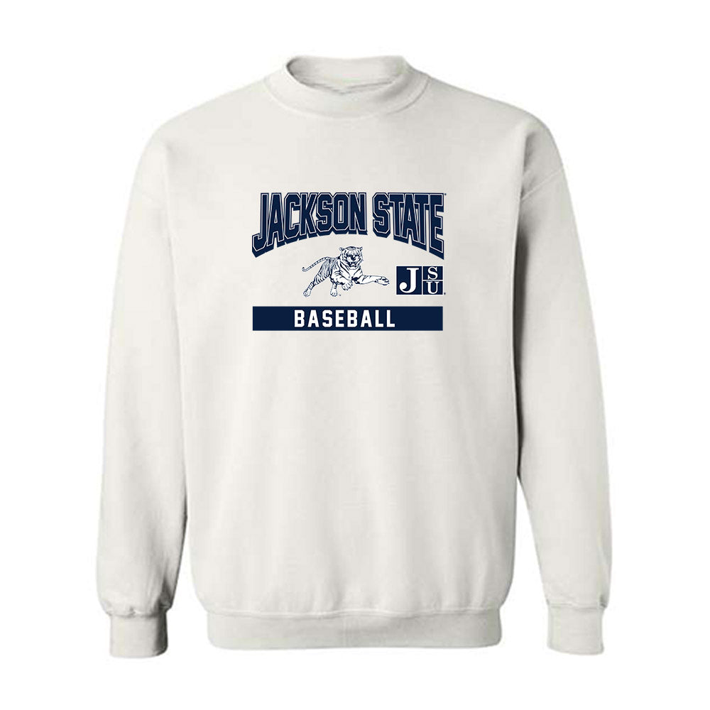 Jackson State - NCAA Baseball : Nazhir Bergen - Classic Fashion Shersey Crewneck Sweatshirt-0