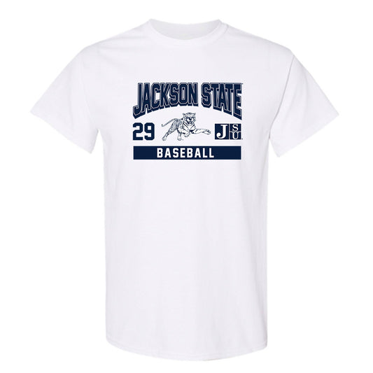 Jackson State - NCAA Baseball : Kevin De Los Santos Torres - Classic Fashion Shersey T-Shirt-0