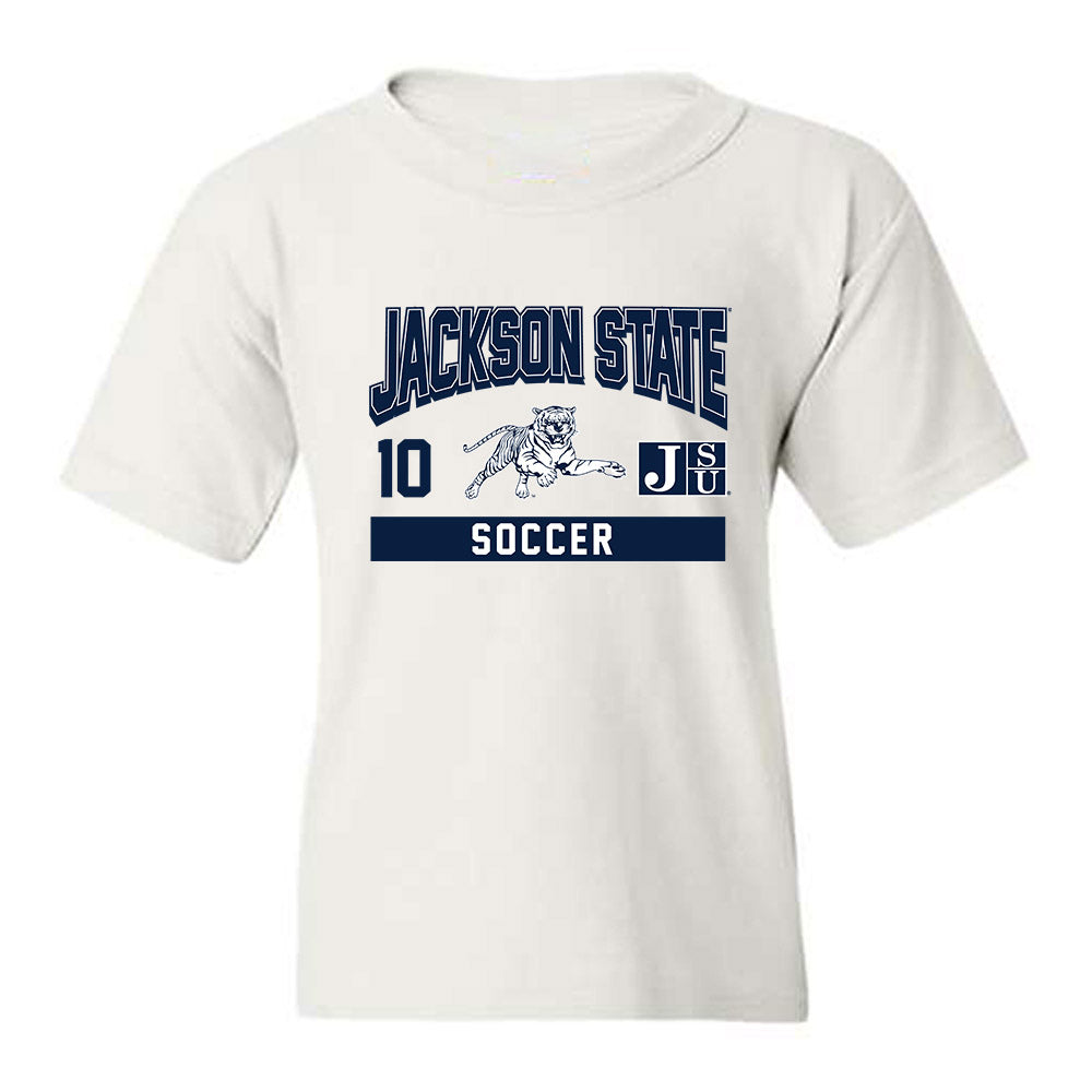 Jackson State - NCAA Women's Soccer : Karime Antonio Lopez - Classic Fashion Shersey Youth T-Shirt-0