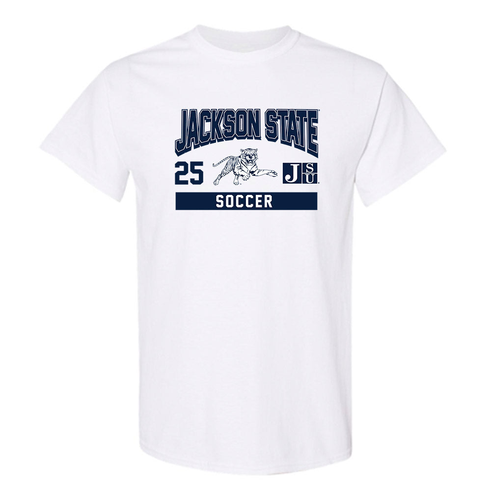 Jackson State - NCAA Women's Soccer : Cora Kmiec - Classic Fashion Shersey T-Shirt-0