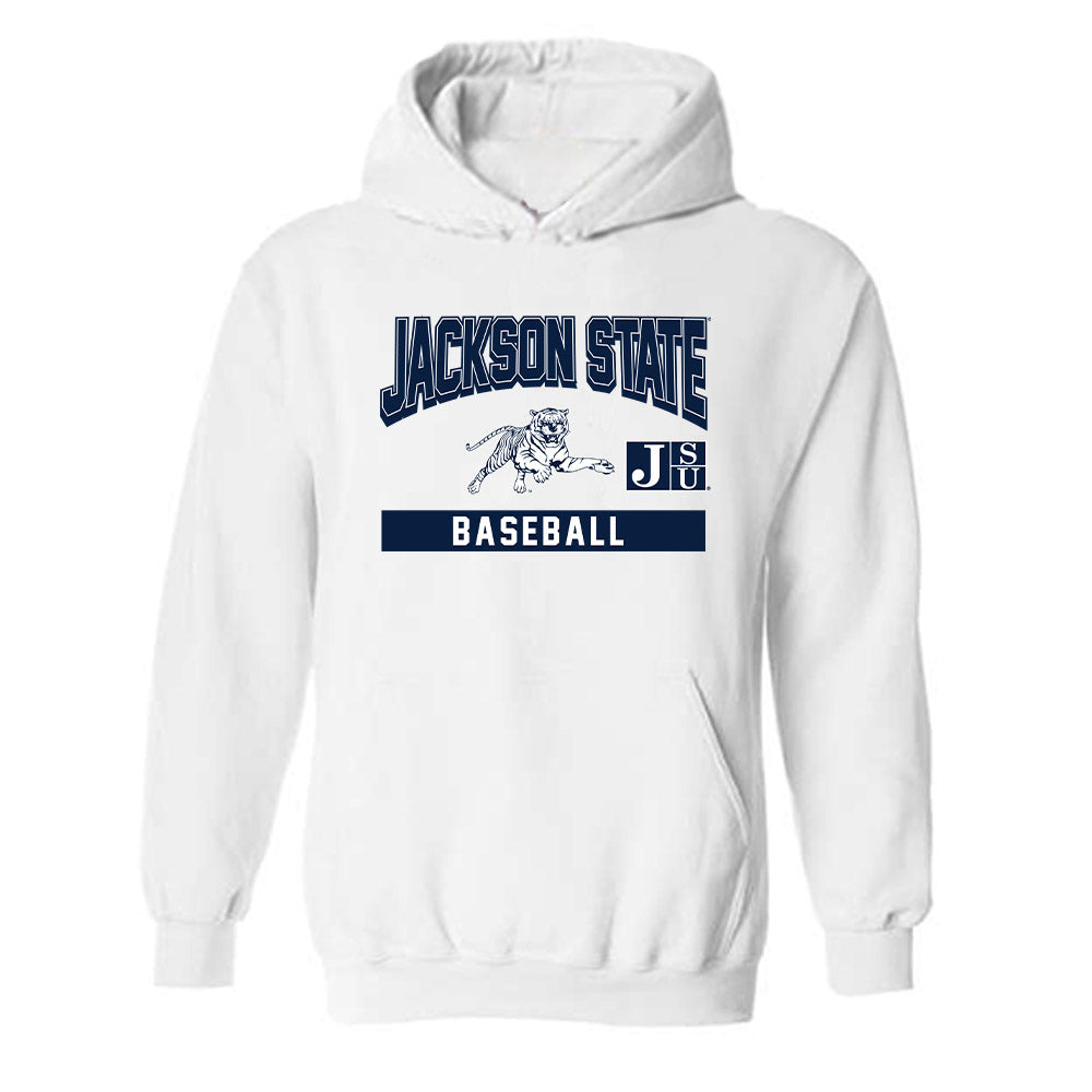 Jackson State - NCAA Baseball : Nazhir Bergen - Classic Fashion Shersey Hooded Sweatshirt-0