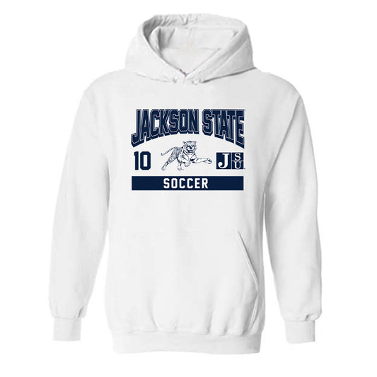 Jackson State - NCAA Women's Soccer : Karime Antonio Lopez - Classic Fashion Shersey Hooded Sweatshirt-0