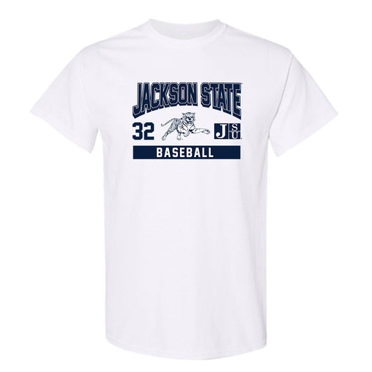 Jackson State - NCAA Baseball : DJ Hardrick - Classic Fashion Shersey T-Shirt-0