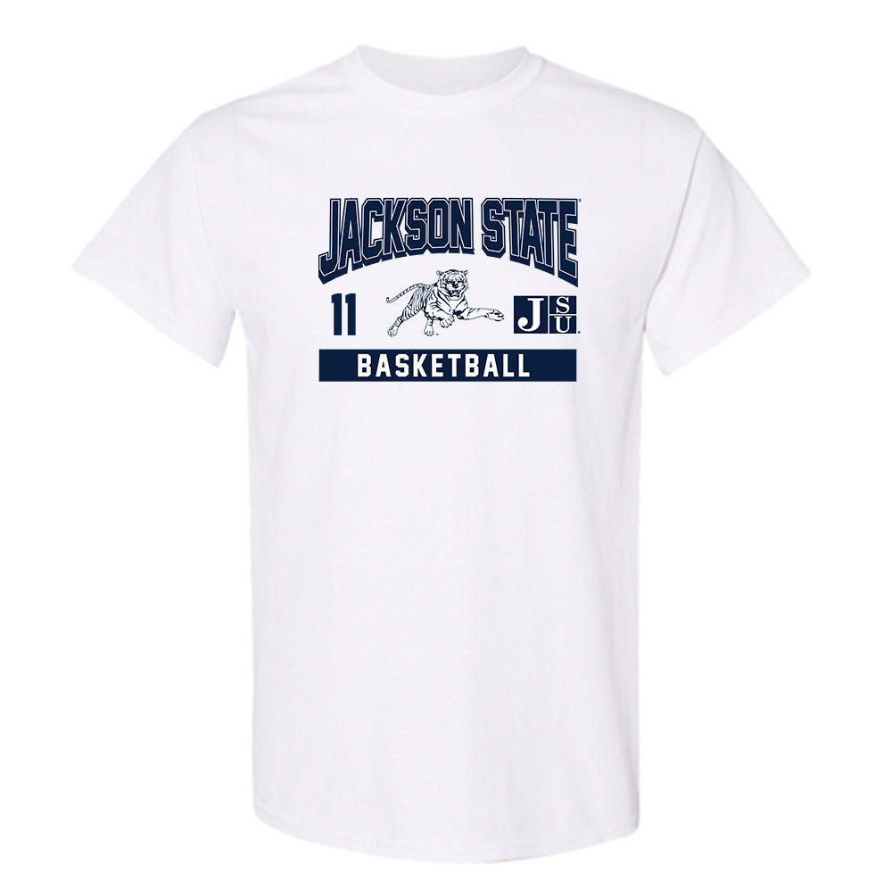 Jackson State - NCAA Men's Basketball : Mike Williams - Classic Fashion Shersey T-Shirt-0