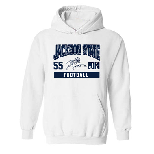 Jackson State - NCAA Football : Ace Meadows - Classic Fashion Shersey Hooded Sweatshirt-0