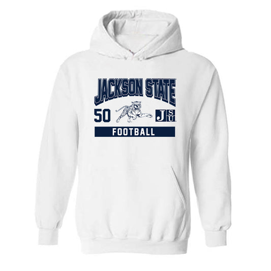 Jackson State - NCAA Football : Tymon Wells - Classic Fashion Shersey Hooded Sweatshirt-0